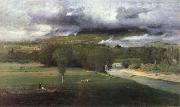 George Inness Conway Meadows oil on canvas